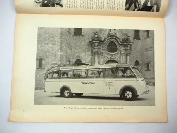 Original Zeitschrift Das Nutzfahrzeug 1/1950 LKW Traktor Onmibus