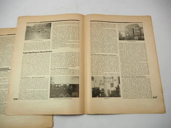 Original Zeitschrift SAJ Sozialistische Arbeiter Jugend Arbeitsgemeinschaft 1930