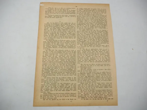 Original Zeitungsblatt In einer Suhler Gewehrfabrik 1892 Suhl Thüringen