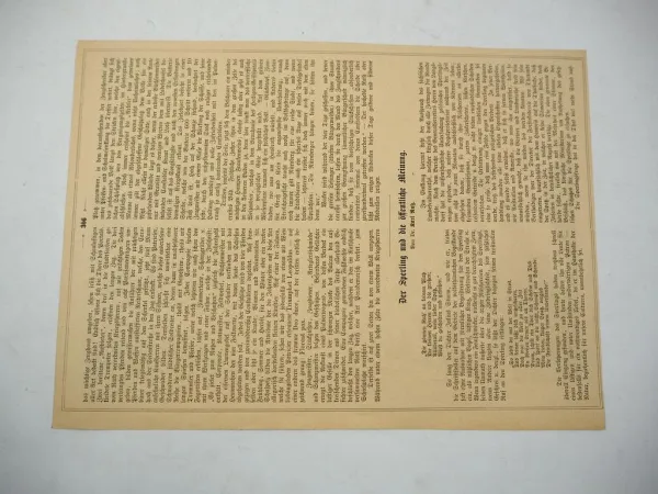 Original Zeitungsblatt Nürnberger Stückschiessen von 1671 Ausgabe 1879
