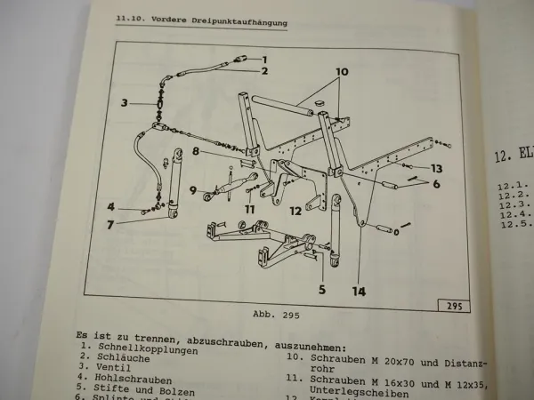 Original Zetor 9520 9540 Schlepper Werkstatthandbuch 1992 Reparaturanleitung