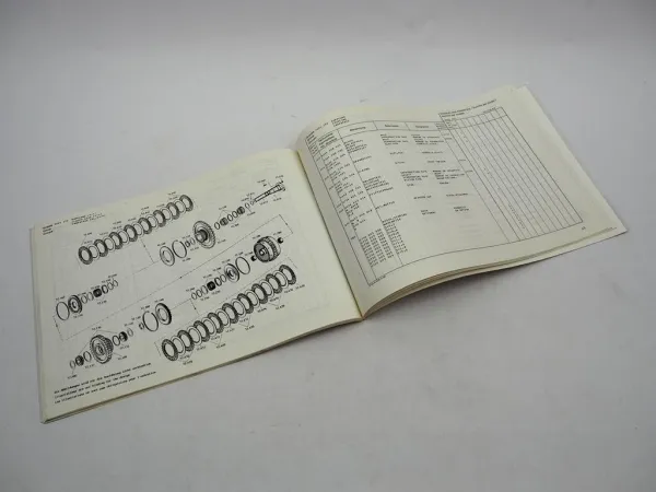 Original ZF 5 WG 201 Hydromedia Getriebe Ersatzteilliste Krupp Parts List 10/88