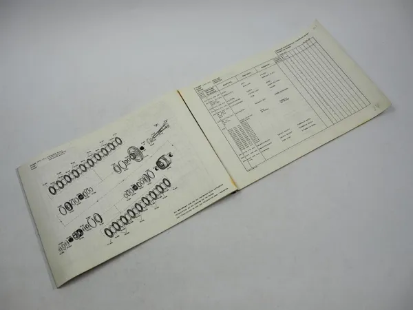 Original ZF 6 WG 180 Hydromedia Getriebe Ersatzteilliste Parts List O&K Faun