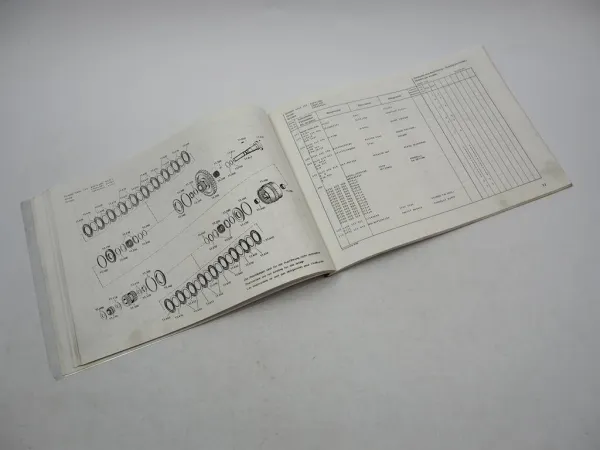 Original ZF 6 WG 180 Hydromedia Getriebe Ersatzteilliste Parts List Terex 12/89