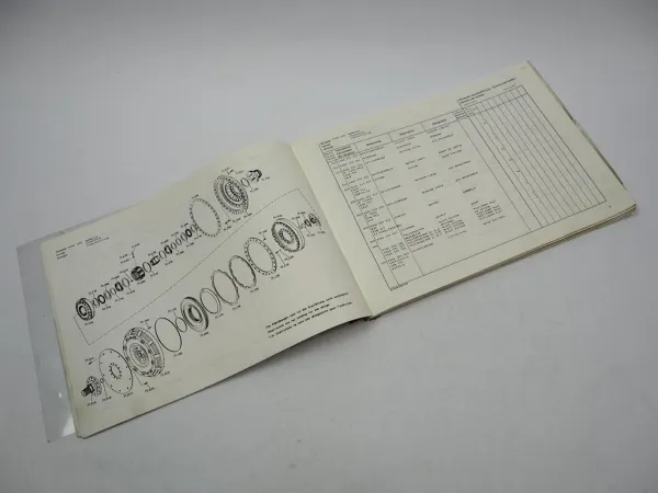 Original ZF 6 WG-200 Hydromedia Getriebe Ersatzteilliste Krupp Parts List 11/89