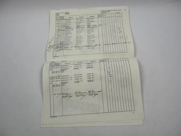 Original ZF 6 WG 201 Hydromedia Getriebe Ersatzteilliste Liebherr Parts List 86