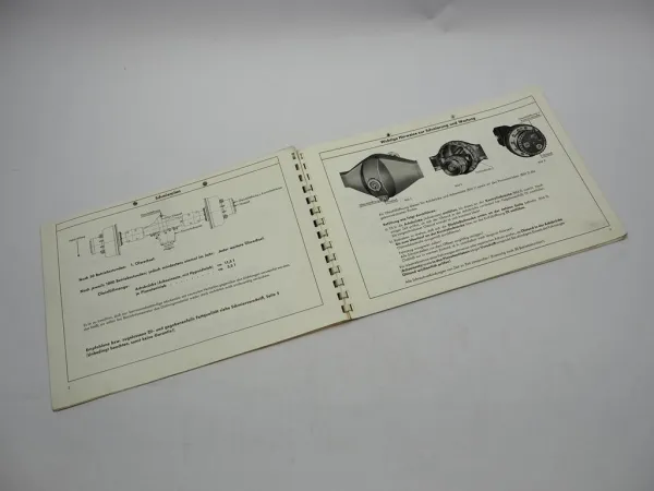 Original ZF AP-11/L Planetenstarrachse Ersatzteilliste Hanomag Schmierplan 03/70