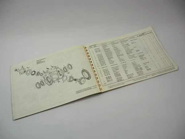 Original ZF APL-1351/A2K Planetenlenkachse Ersatzteilliste IHC IHF Parts List 79