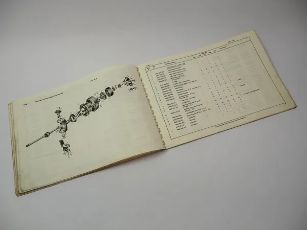 Original ZF APL-B 45/HK Planetenlenkachse Ersatzteilliste Demag Gottwald Gross