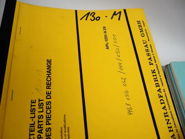 Original ZF Ersatzteillisten Achsen Getriebe 99 Stück zb. VOLVO IVECO MAN Mercedes Benz