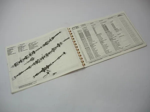 Original ZF T-3202 Schleppertriebwerk Ersatzteilliste Parts List Schlüter 1979