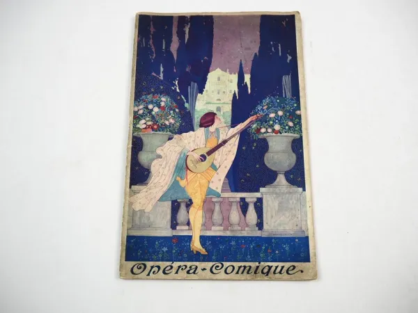 Paris Theatre national de LOpera Comique 1914 Theater Programm Jugendstil