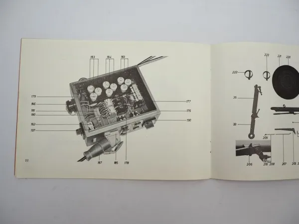 Paschal Schalungsreiniger RWL RL RWP RR Betriebsanleitung Ersatzteilliste 1970er