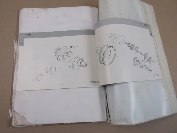 Paus RL551 SL Radlader Ersatzteilliste Ersatzteilkatalog + Deutz Motor