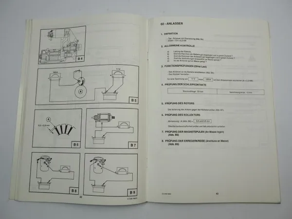 Pel-Job EB68 Bagger Werkstatthandbuch Reparaturanleitung 1989