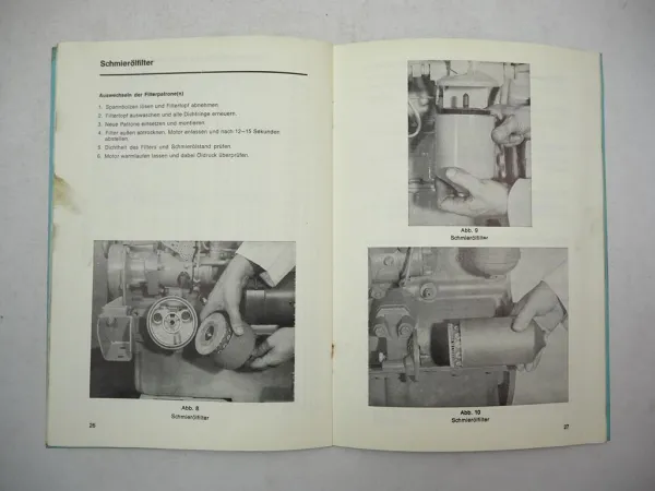 Perkins 3- 4- 6- Zylinder Dieselmotor Betriebsanleitung Wartung Bedienung