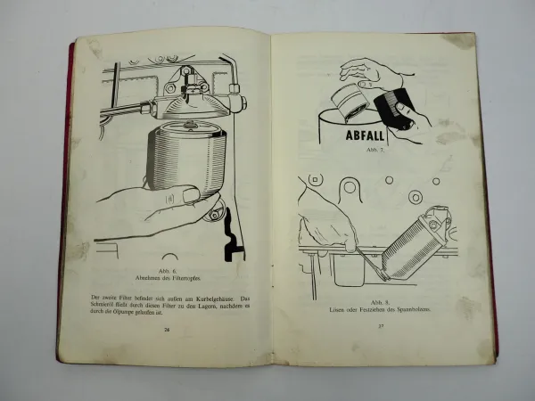 Perkins 4.192 4.203 Dieselmotor Handbuch Bedienungsanleitung Wartung 1964