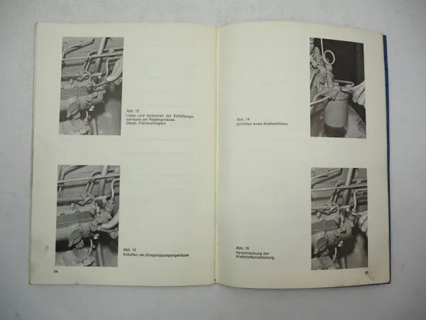 Perkins 4.236 Dieselmotor Betriebsanleitung Bedienungsanleitung 1968