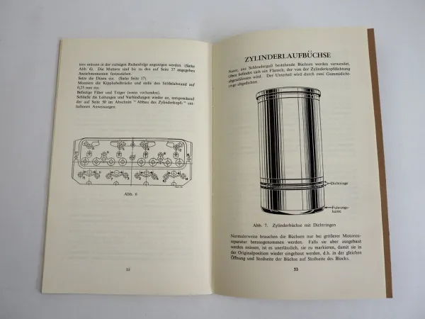Perkins 4.270 Dieselmotor Handbuch Bedienungsanleitung Wartung 1961