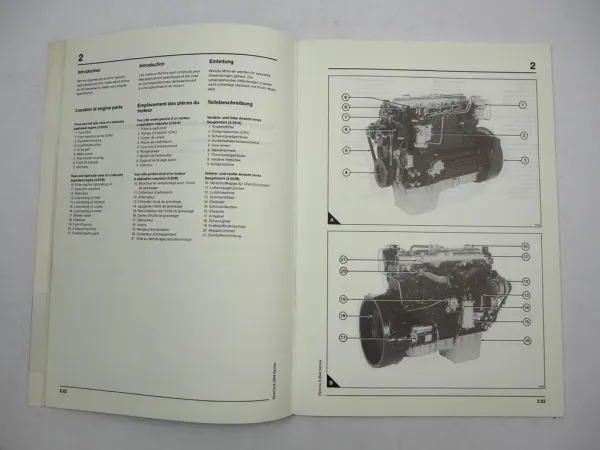 Perkins 6.3544 T6.3544 Dieselmotor 6 Zylinder Betriebsanleitung Wartung 1989