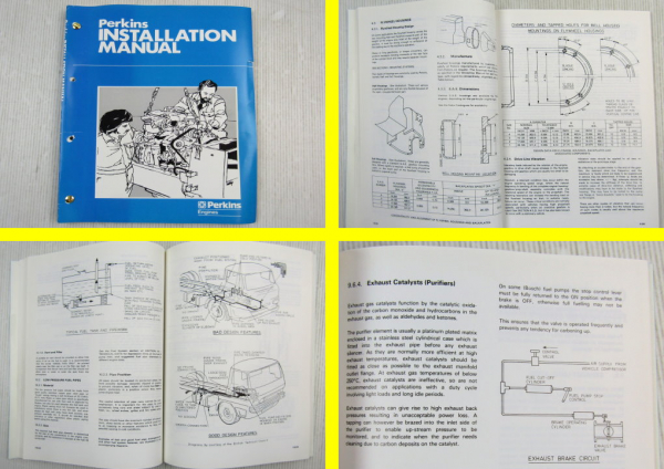 Perkins Engines Installation Manual October 1985 Workshop Manual