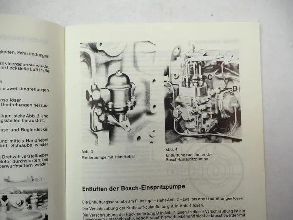 Perkins T6.3544 6.3544 6.3724 Dieselmotor Betriebsanleitung Wartung 1984