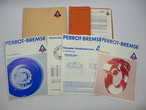 Perrot Bremsen für Nutzfahrzeuge Baumaschinen Stapler technische Beschreibung
