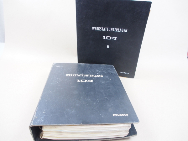 Peugeot 104 Werkstatthandbuch Reparaturanleitung 1972 - 1980