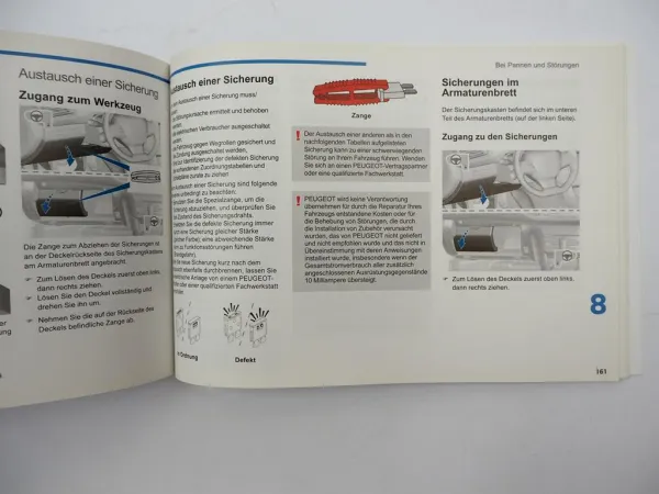 Peugeot 308 & SW Bedienungsanleitung Betriebsanleitung 3/2017 Bordbuch