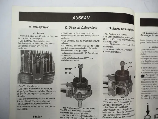 Peugeot MTC SP3A VOGSA2 VOGTA2 Mofa Werkstatthandbuch Ersatzteilliste 1993
