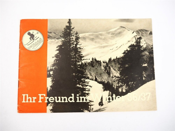 Phirisö Philipp Riebel Ingolstadt Wintersportartikel Ski Kataog 1936/37