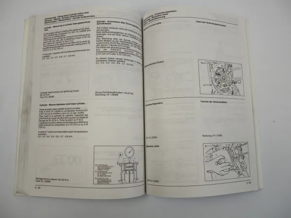Piaggio Hexagon 125 150 Vespa Werkstatthandbuch 1994 Reparaturanleitung