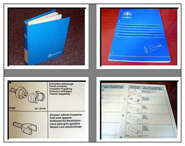 Piaggio NRG Sfera Hexagon Quartz Spezialwerkzeug Katalog 1996