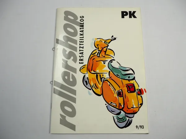 Piaggio Vespa PK 50 80 125 S XL XL2 Motorroller Ersatzteilliste 1993
