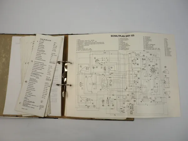 Piaggio Vespa Schaltpläne Technische Inforrmationen 1990er Jahre