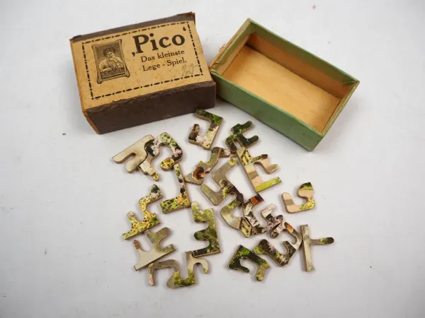 Pico Das kleinste Legespiel in Form einer Streichholzschachtel vollständig