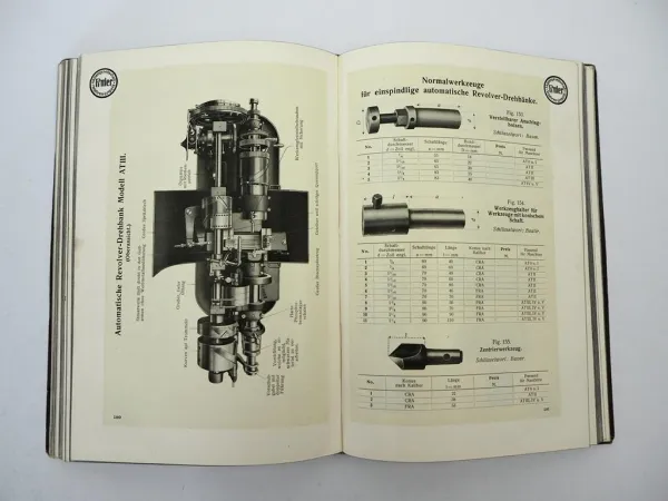 Pittler AG Wahren Leipzig Maschinenfabrik Revolver Automaten 1913 Katalog