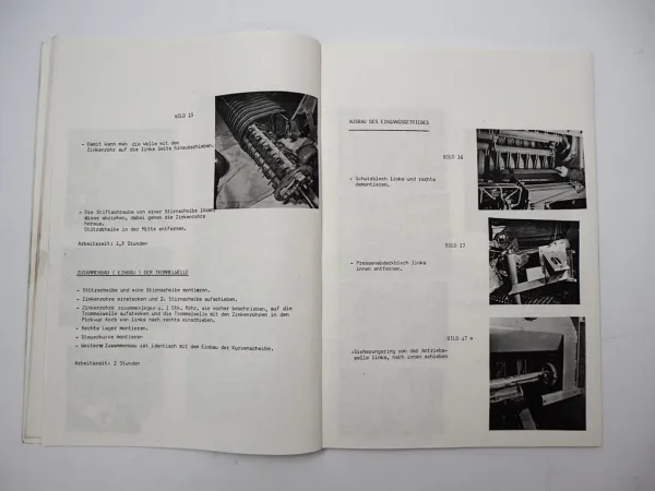 Pöttinger Boss Ernteprofi Siloprofi Reparaturanleitung Werkstatthandbuch 1992/93