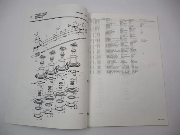 Pöttinger Eurocat 275 H-ED PTM348 Trommelmäher Betriebsanleitung Ersatzteilliste