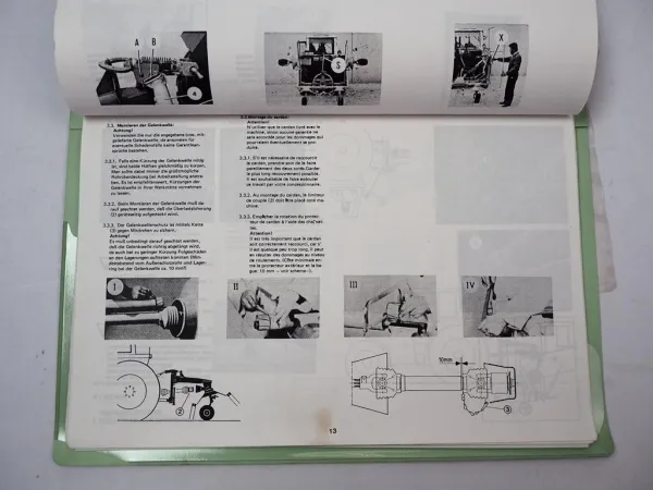 Pöttinger HIT64 N A Typ ZK206 Zettkreisel Betriebsanleitung Ersatzteilliste 1990