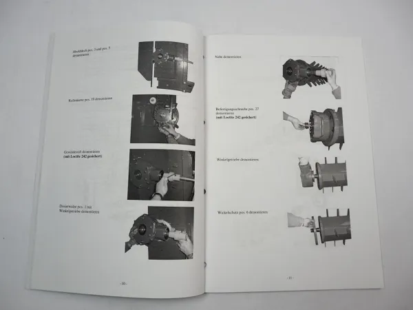 Pöttinger Jumbo 6000 6600 7200 8400 Ladewagen Reparaturhinweis Werkstatthandbuch