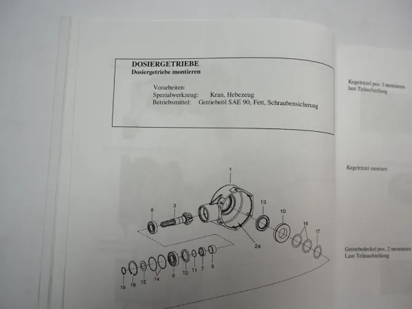 Pöttinger Jumbo 6000 6600 7200 8400 Ladewagen Reparaturhinweis Werkstatthandbuch