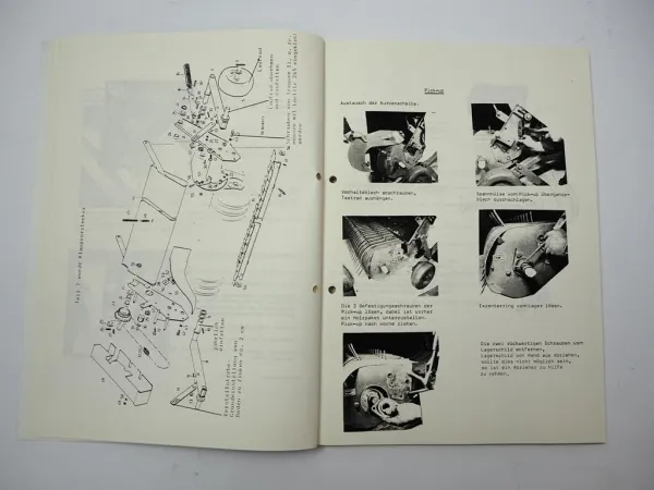 Pöttinger Siloprofi II und III Formel S Europrofi Werkstatthandbuch 1994/95