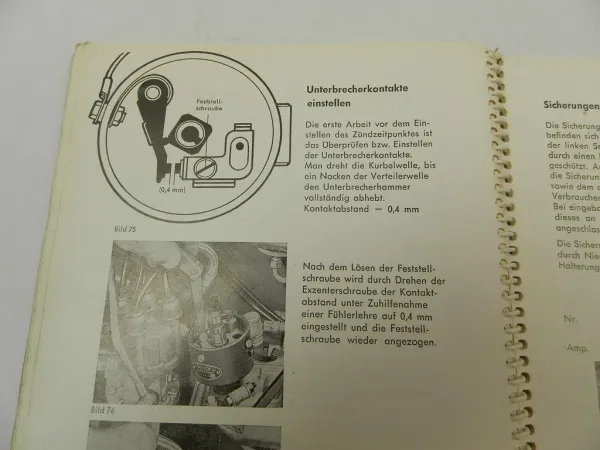 Porsche 356B Betriebsanleitung Bedienung Wartung Schaltplan 1963