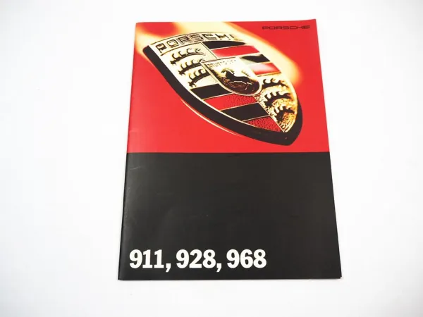 Porsche 911 928 968 Carrera Cabrio Gran Turismo Prospekt 1994