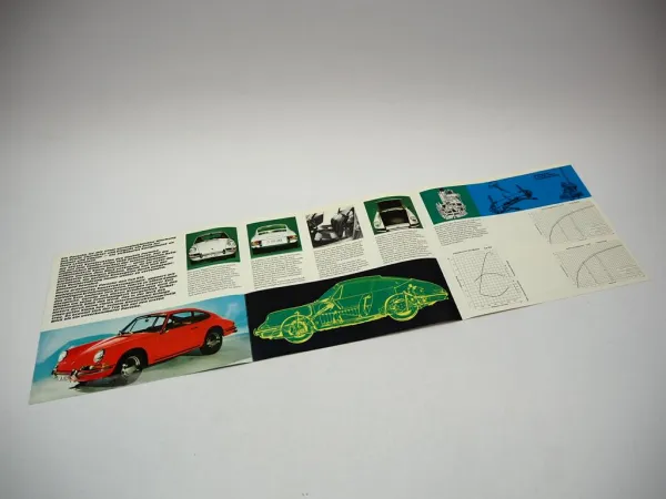 Porsche 912 Sportwagen Prospekt Technische Daten Produktvorstellung 03/1965