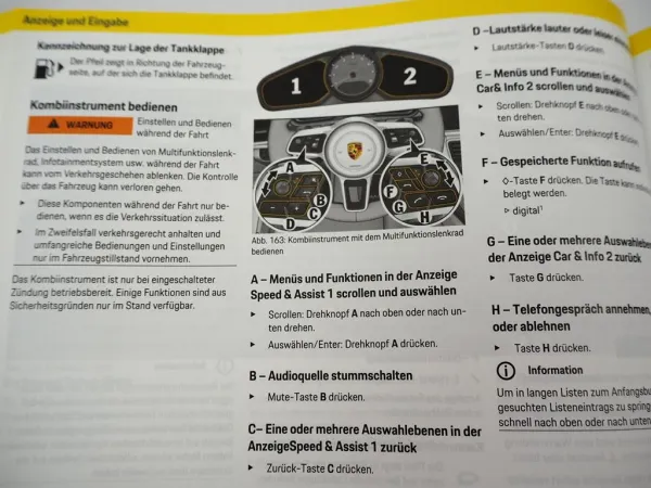 Porsche Cayenne 9Y0 Betriebsanleitung Bedienungsanleitung 6/2022 Bordbuch deutsch