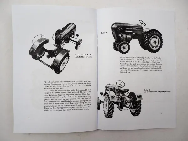 Porsche Junior Diesel Bedienungsanleitung