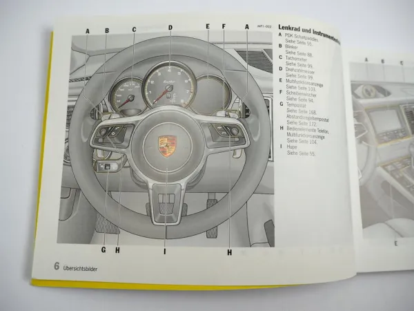 Porsche Macan 95B 3.0 S / 3.6 Turbo Betriebsanleitung Bedienungsanleitung 6/2014