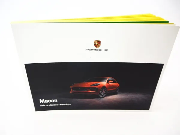 Porsche Macan 95B T S GTS Dobrze wiedziec Instrukcja obslugi 6/2022 dziennik okrętowy
